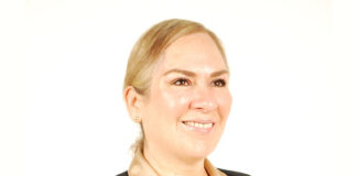 Silvia Delgado, former lawyer to El Chapo, poses for a photo in business attire