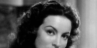 A portrait of actress María Félix