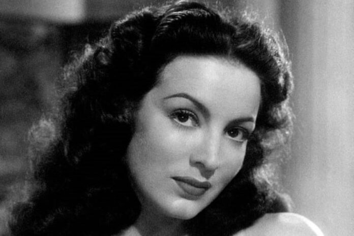 A portrait of actress María Félix