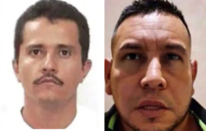CJNG cartel leaders El Mencho and Ricardo Ruiz