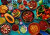 a selection of Mexican ingredients and dishes