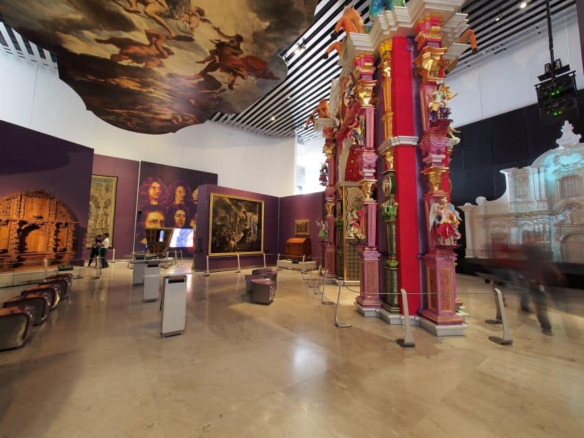 Exhibit astatine Museo del Barroco