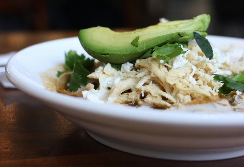 Chilaquiles verdes