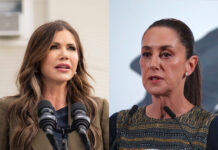 Noem Sheinbaum protests