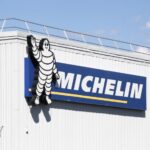 A Michelin sign on a building