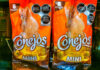 Two orange packages of the Mexican candy Conejos, a brand of rabbit-shaped chocolates, for sale in Puerto Escondido, Oaxaca.