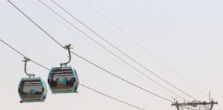 aerial tram transport