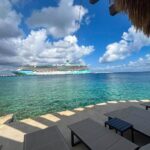 cruise ship offshore