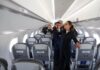 Sheinbaum at Embraer delivery