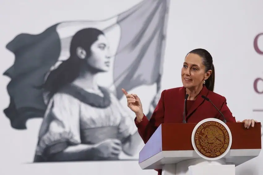 The president came prepared Wednesday morning with a lesson on the Mexican Constitution after national headlines announced a new "Spy Law" had passed in the Senate.
