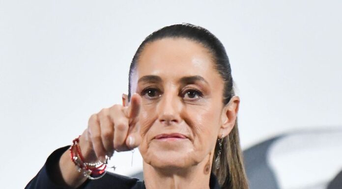 Sheinbaum also celebrated the resilience of Mexico's economy on Wednesday, remarking that major banks "said the economy was going to collapse ... and from here we said you are wrong."