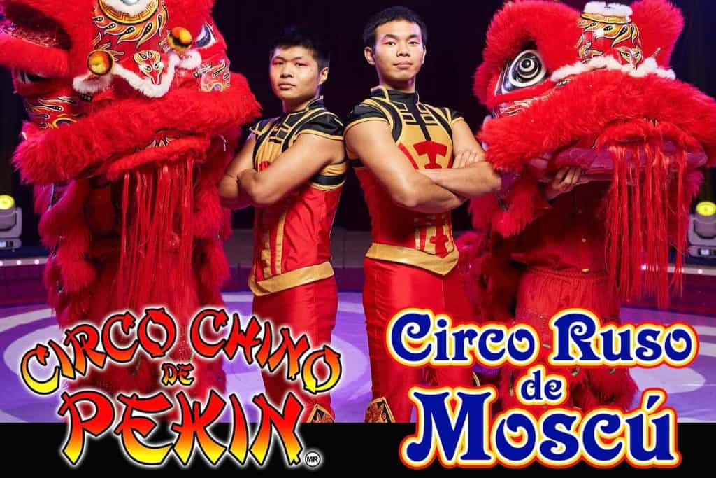 The Great Russian Moscow Circus and The Amazing Chinese Peking Circus MR.