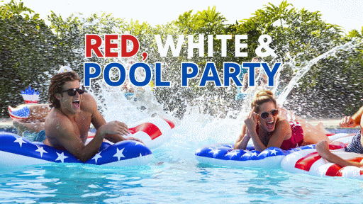 Red, White and Pool Party [] Live Aqua Urban Resort