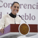 Sheinbaum at her morning press conference