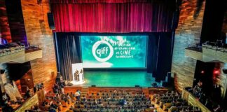 interior of a theater