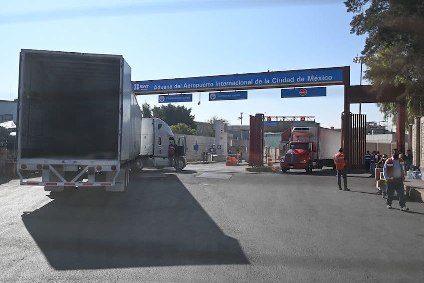 customs tax collection Mexico City