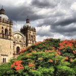 A cathedral in central Oaxaca city