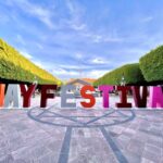 Hay Festival monumental letters in Queretaro