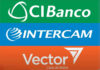 The logos of CIBanco, Intercam and Vector Casa de Bolsa