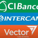 The logos of CIBanco, Intercam and Vector Casa de Bolsa