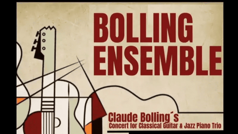 CINE BACCO CONCERT SERIES NO XXVIII: Claude Bolling’s Suite for Classical Guitar & Jazz Piano Trio