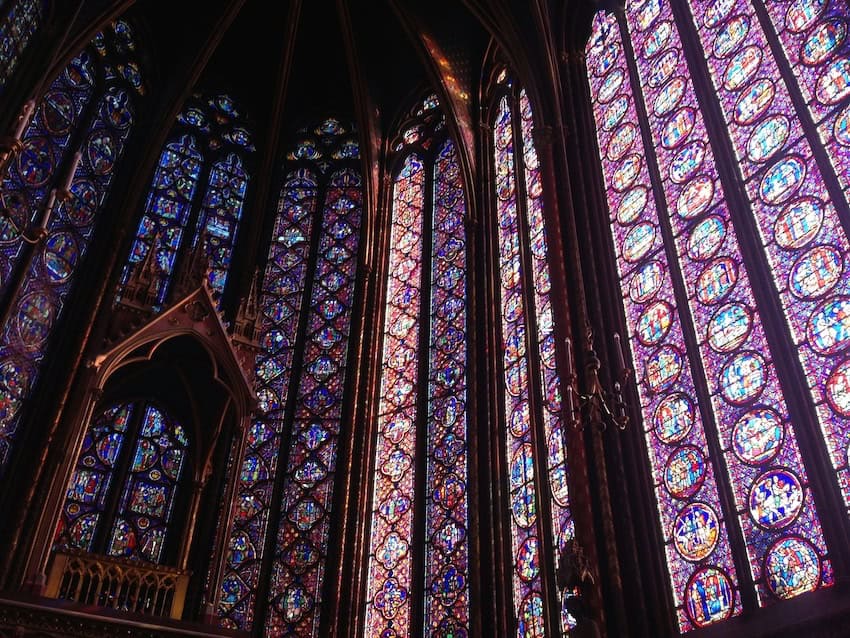 Stained glass windows