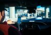 Driver with GPS device