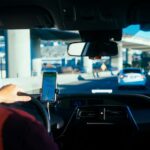 Driver with GPS device