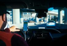 Driver with GPS device