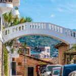pedestrian bridge in Puerto Vallarta