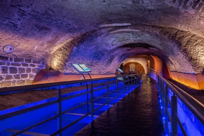 Tunnels underneath Puebla