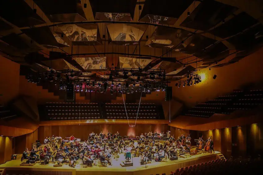 The UNAM Philharmonic orchestra