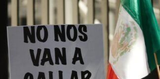 freedom of expression placard