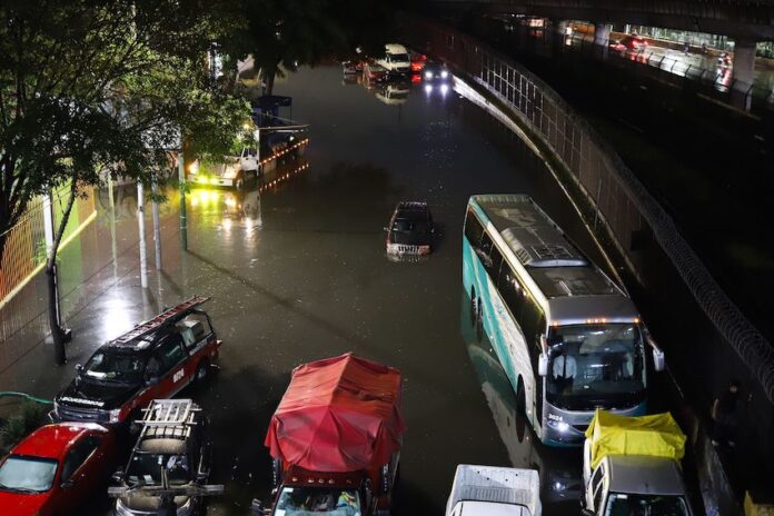 flooding in Mexico City August 10