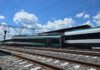 Car of the Maya Train derailed