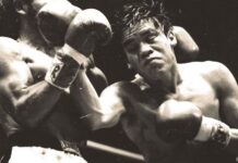Ruben Olivarés boxing