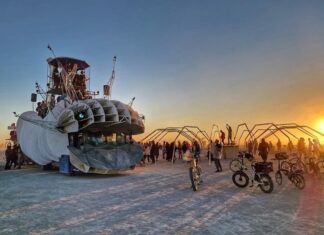 Axolotl burning man