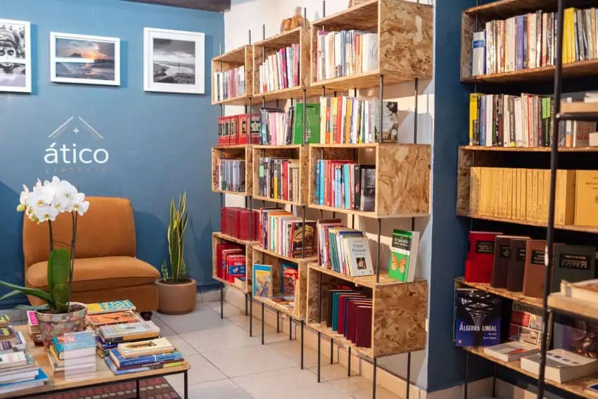 El Ático bookstore in Oaxaca