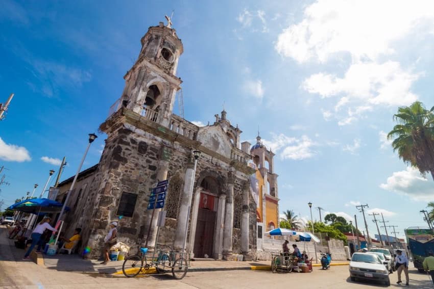 A church in San Blas, Nayarít