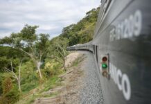 a train