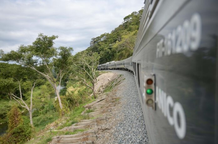 a train