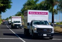 medical supply trucks
