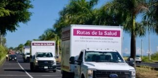 medical supply trucks