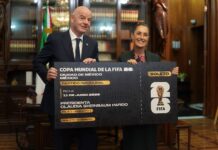 FIFA president and Mexican President