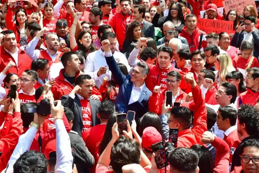 PRI rally