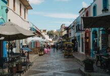 small town street
