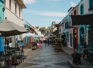 small town street
