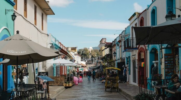 small town street