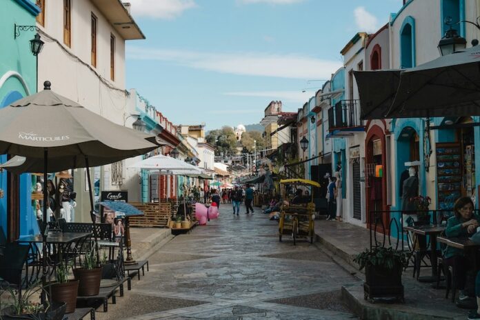 small town street