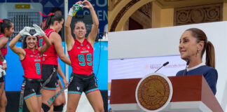 Sheinbaum congratulates Mexico's women flag football players